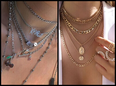 Chunky Chains Necklace Trend
